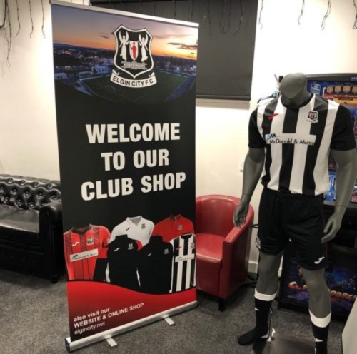 Elgin City Football Club Shop